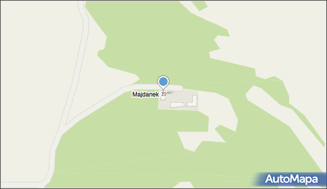 Podhuszczka, Podhuszczka, 33, mapa Podhuszczka