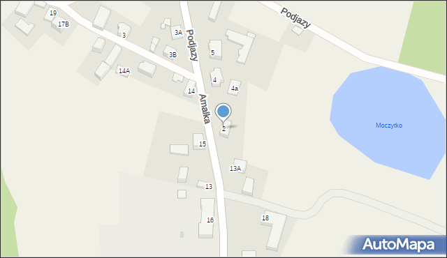 Podjazy, Podjazy, 2, mapa Podjazy