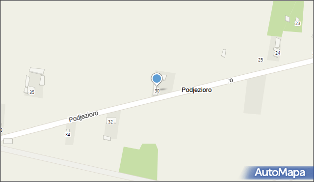 Podjezioro, Podjezioro, 31, mapa Podjezioro