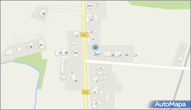 Podkamień, Podkamień, 13A, mapa Podkamień