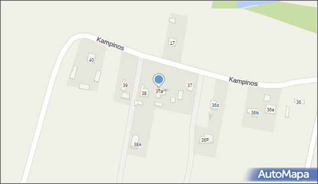 Podkampinos, Podkampinos, 37a, mapa Podkampinos