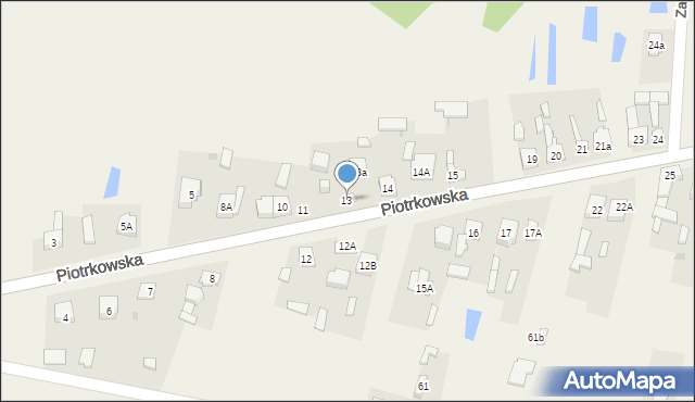 Podklucze, Podklucze, 13, mapa Podklucze