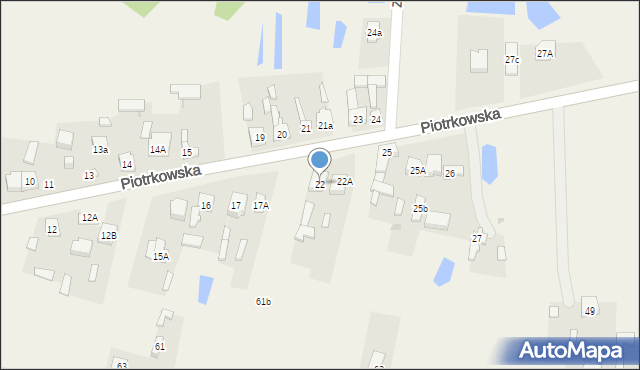 Podklucze, Podklucze, 22, mapa Podklucze