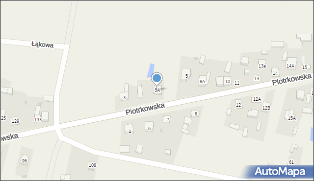 Podklucze, Podklucze, 5A, mapa Podklucze