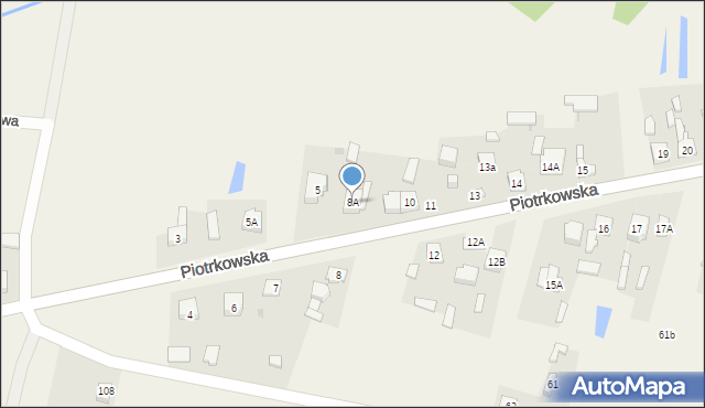 Podklucze, Podklucze, 8A, mapa Podklucze