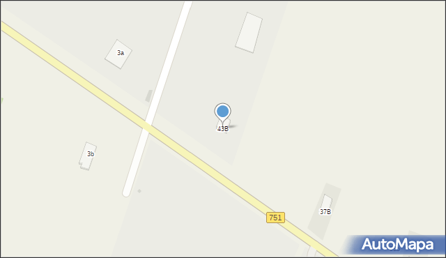 Podkonarze, Podkonarze, 43B, mapa Podkonarze