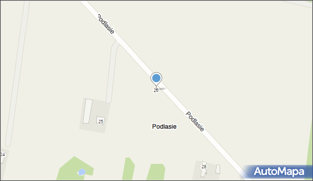 Podlasie, Podlasie, 26, mapa Podlasie