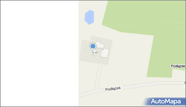 Podłążek, Podłążek, 2, mapa Podłążek