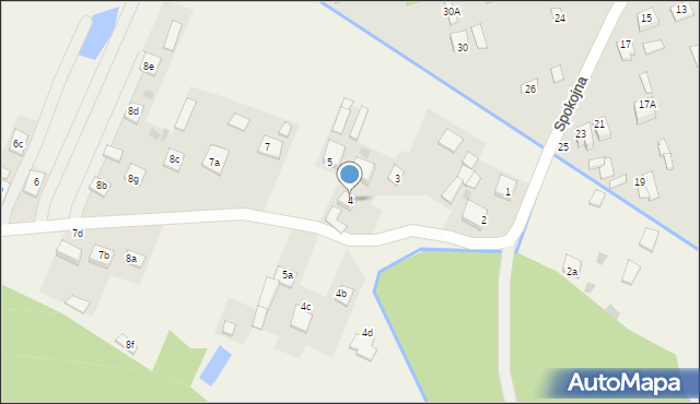 Podlesie, Podlesie, 4, mapa Podlesie