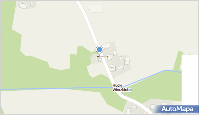 Podlesie, Podlesie, 55/1, mapa Podlesie