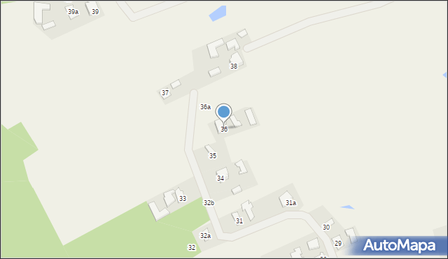 Podlesie, Podlesie, 36, mapa Podlesie