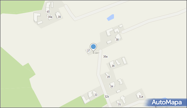 Podlesie, Podlesie, 37a, mapa Podlesie