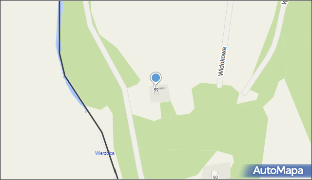 Podlesie, Podlesie, 89, mapa Podlesie