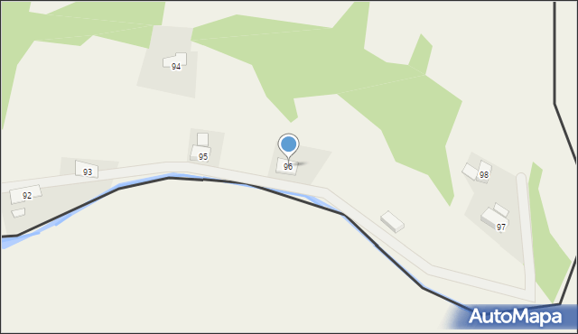 Podlesie, Podlesie, 96, mapa Podlesie