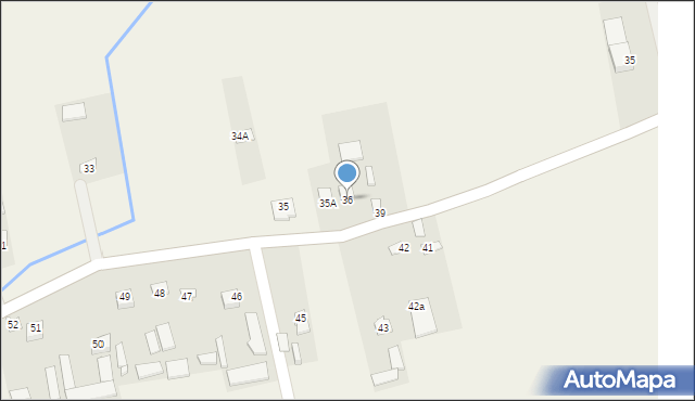 Podlesie Duże, Podlesie Duże, 36, mapa Podlesie Duże