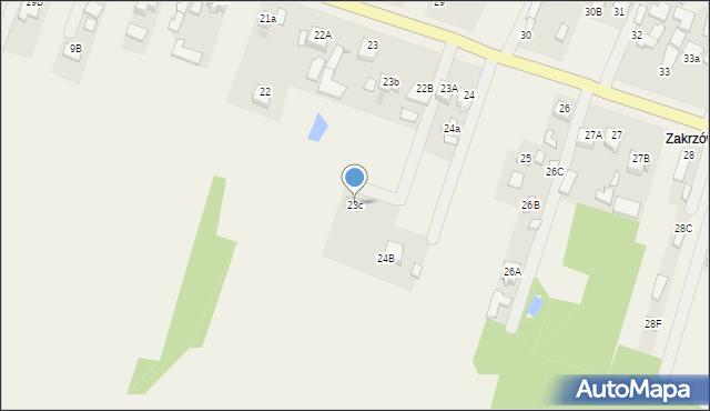 Podlesie Mleczkowskie, Podlesie Mleczkowskie, 23c, mapa Podlesie Mleczkowskie