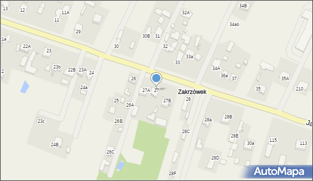 Podlesie Mleczkowskie, Podlesie Mleczkowskie, 27, mapa Podlesie Mleczkowskie