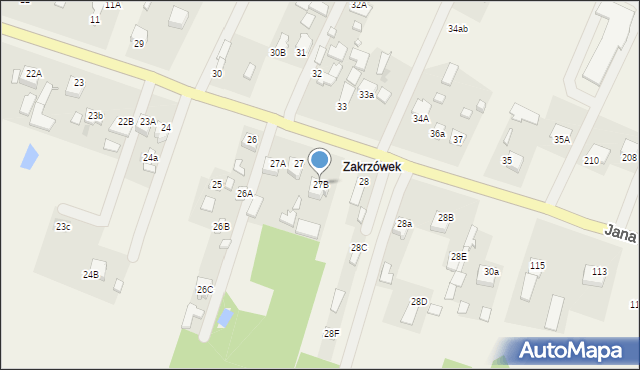 Podlesie Mleczkowskie, Podlesie Mleczkowskie, 27B, mapa Podlesie Mleczkowskie