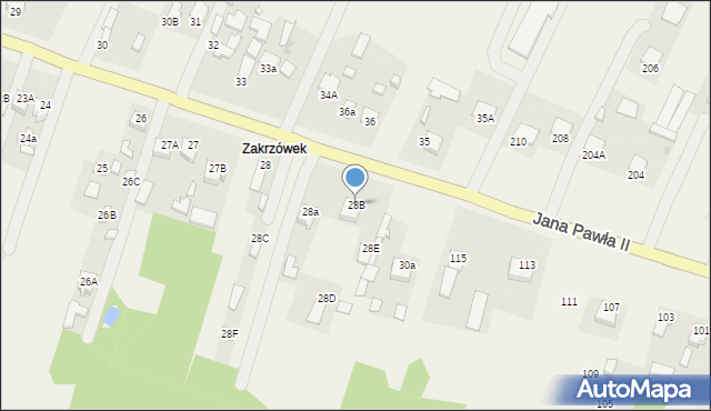 Podlesie Mleczkowskie, Podlesie Mleczkowskie, 28B, mapa Podlesie Mleczkowskie