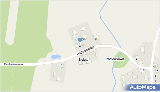 Podlewkowie, Podlewkowie, 18, mapa Podlewkowie