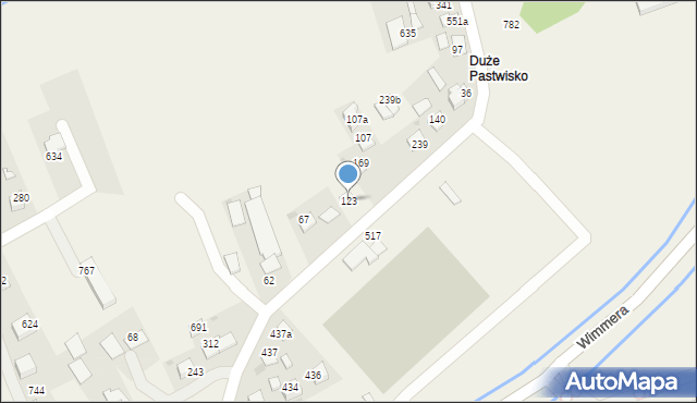 Podłęże, Podłęże, 123, mapa Podłęże