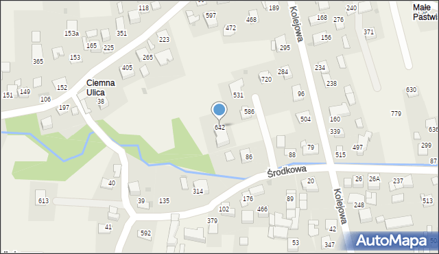 Podłęże, Podłęże, 642, mapa Podłęże