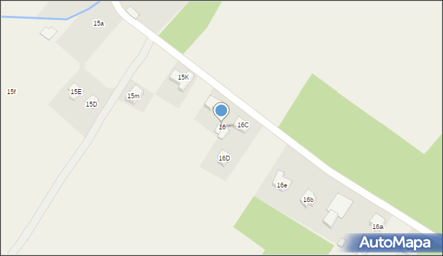 Podłężyce, Podłężyce, 16, mapa Podłężyce