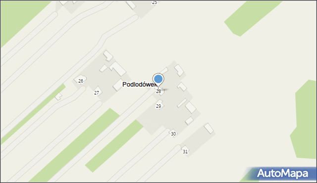 Podlodówek, Podlodówek, 28, mapa Podlodówek