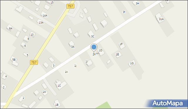 Podmaleniec, Podmaleniec, 1h, mapa Podmaleniec