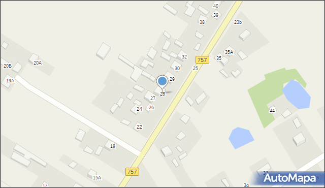 Podmaleniec, Podmaleniec, 28a, mapa Podmaleniec