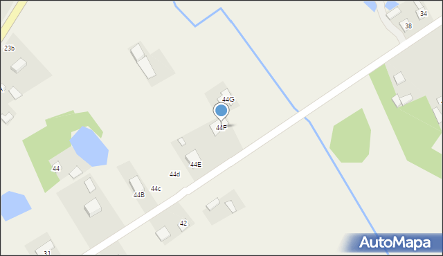 Podmaleniec, Podmaleniec, 44F, mapa Podmaleniec