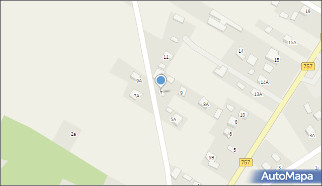 Podmaleniec, Podmaleniec, 7, mapa Podmaleniec
