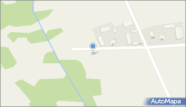 Podmarszczyn, Podmarszczyn, 22a, mapa Podmarszczyn