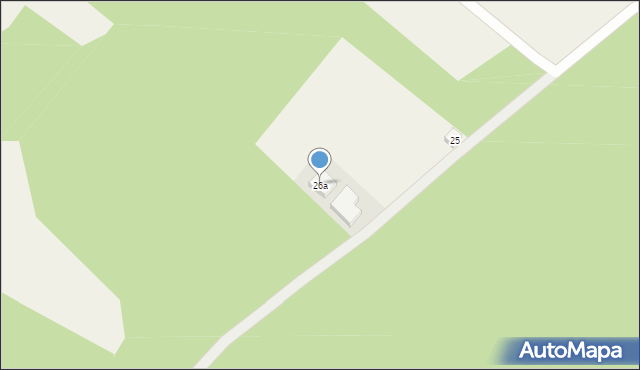 Podnowinka, Podnowinka, 26a, mapa Podnowinka