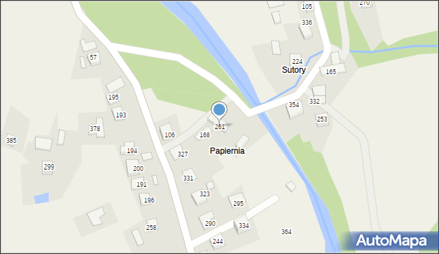 Podobin, Podobin, 261, mapa Podobin