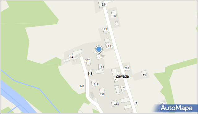 Podobin, Podobin, 70, mapa Podobin