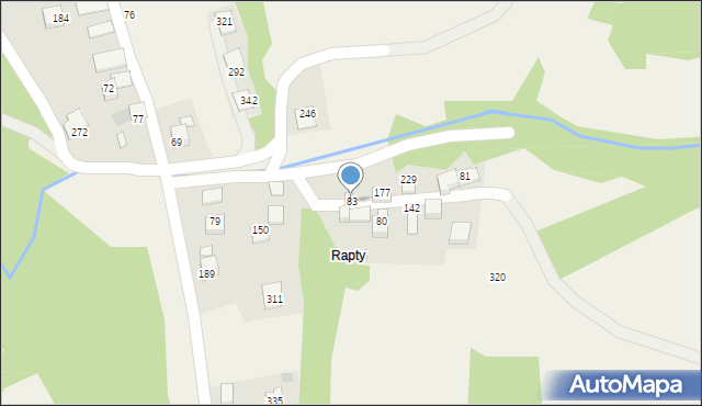 Podobin, Podobin, 83, mapa Podobin