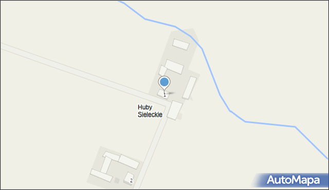Podobowice, Podobowice, 1, mapa Podobowice