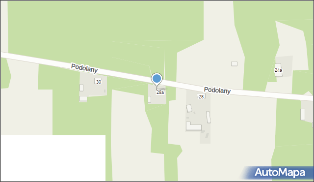 Podolany, Podolany, 29, mapa Podolany