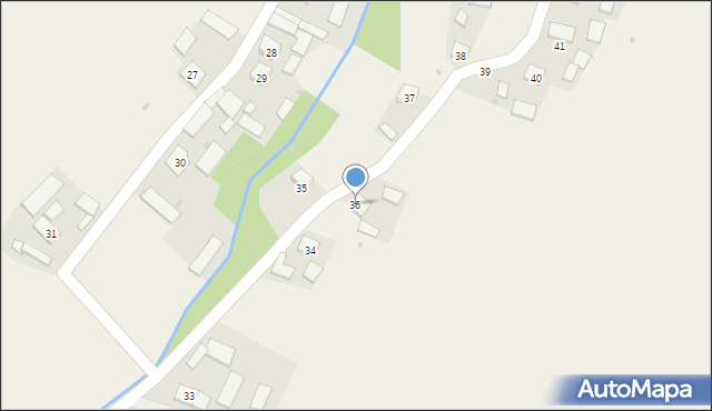 Podolany, Podolany, 36, mapa Podolany