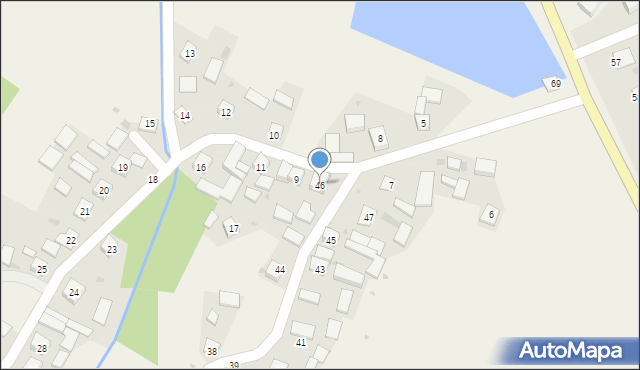 Podolany, Podolany, 46, mapa Podolany