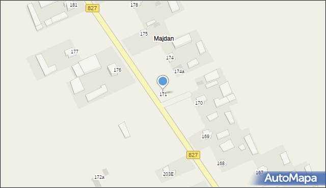 Podole, Podole, 171, mapa Podole