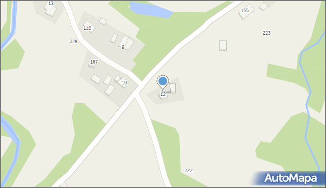 Podole-Górowa, Podole-Górowa, 12, mapa Podole-Górowa