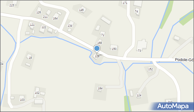 Podole-Górowa, Podole-Górowa, 128, mapa Podole-Górowa