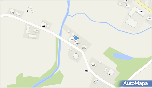 Podole-Górowa, Podole-Górowa, 153, mapa Podole-Górowa