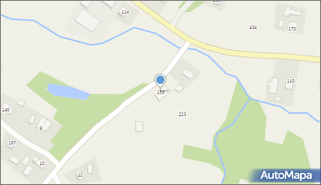 Podole-Górowa, Podole-Górowa, 155, mapa Podole-Górowa