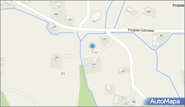 Podole-Górowa, Podole-Górowa, 210, mapa Podole-Górowa