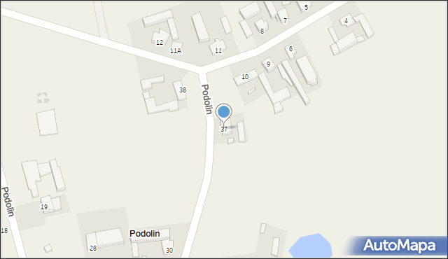 Podolin, Podolin, 37, mapa Podolin