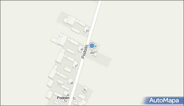 Podolin, Podolin, 46A, mapa Podolin