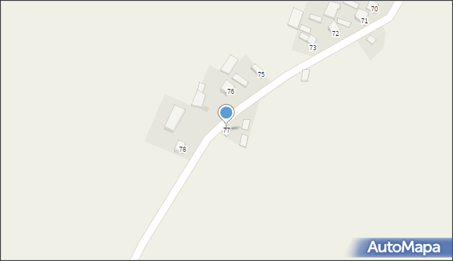 Podolszynka Ordynacka, Podolszynka Ordynacka, 77, mapa Podolszynka Ordynacka